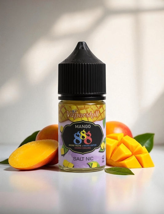 原裝正品 買5送1免運 888 芒果冰沙 30ML 30MG 電子煙油 煙油 小煙油 丁鹽