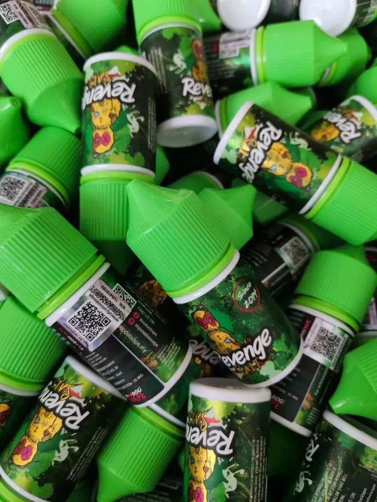 原裝正品 買5送1免運 馬來西亞 巫毒 小綠人 30ML 35MG 電子煙油 煙油 小煙油 丁鹽 雷標正品