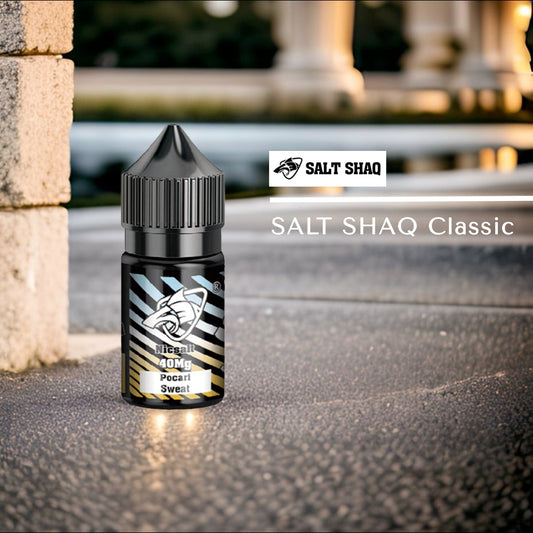 原裝正品 買5送1免運 鯊克 彩鯊 SALT SHAQ 30ML 40MG  電子煙油 煙油 小煙油 丁鹽