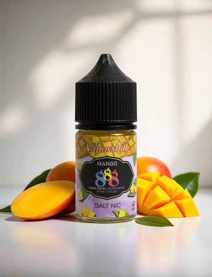 原裝正品 買5送1免運 888 芒果冰沙  30ML 30MG  電子煙油 煙油 小煙油 丁鹽