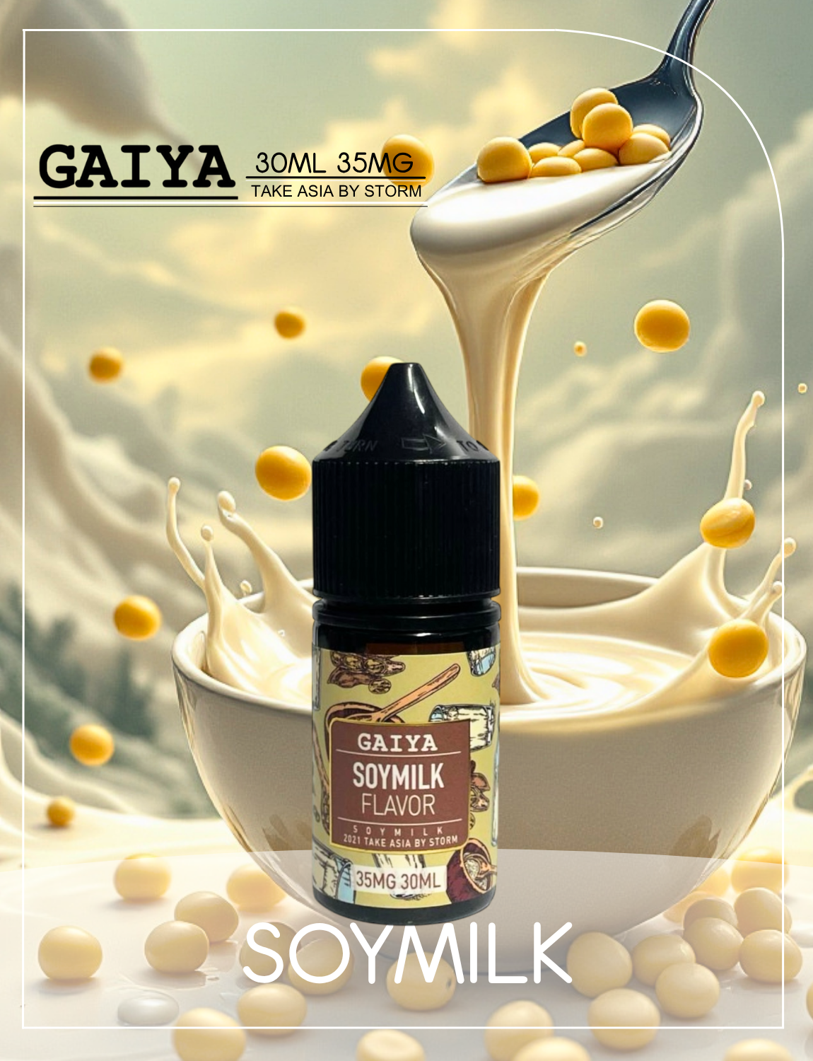 原廠正品 買5送1免運 GAIYA 蓋亞 30ML 35MG  電子煙油 煙油 小煙油  40種口味