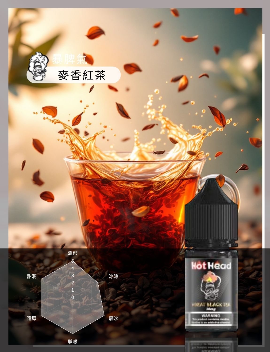 買5送1免運 美國原裝進口 爆脾氣  30ML 35MG 電子煙油 煙油 小煙油