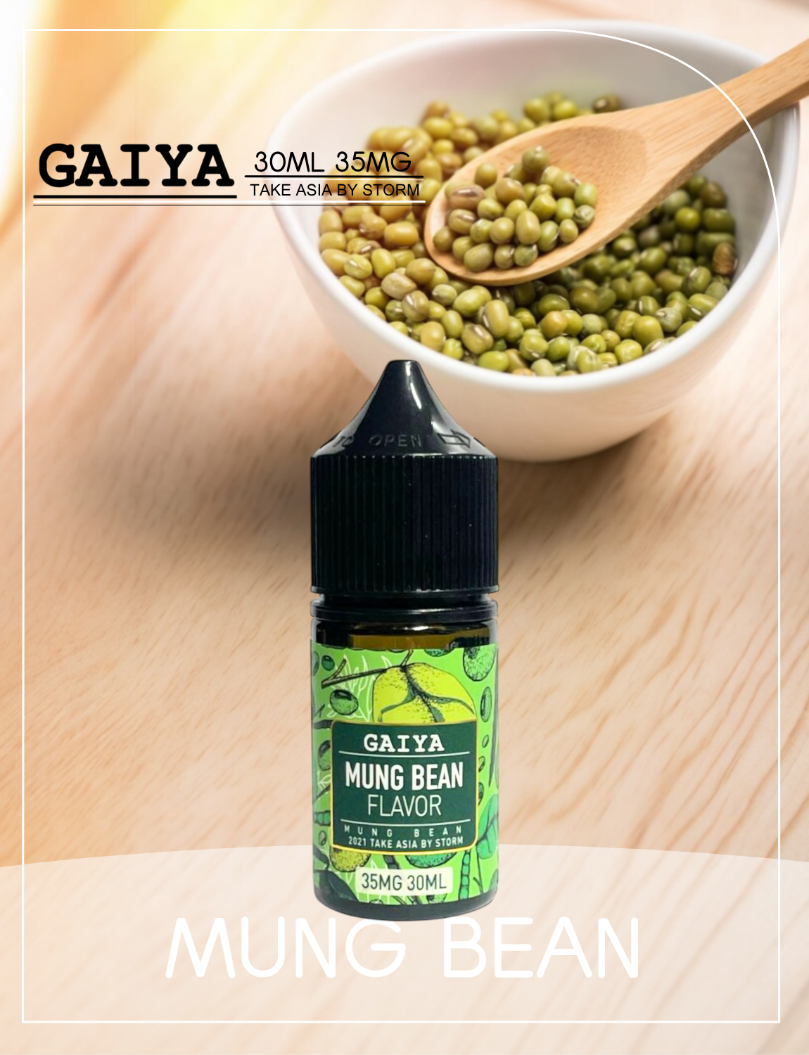 原廠正品 買5送1免運 GAIYA 蓋亞 30ML 35MG  電子煙油 煙油 小煙油  40種口味