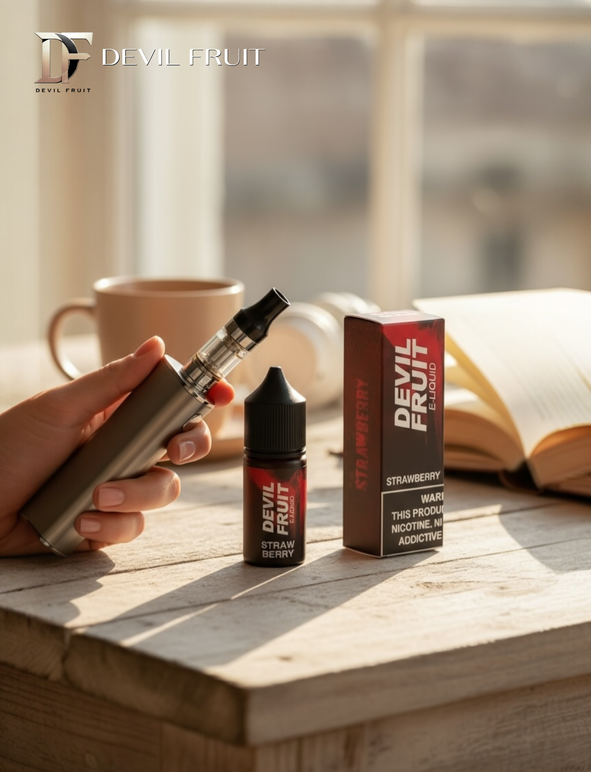 原裝正品 買5送1免運 美國進口 deval fruit 惡魔之吻 30ML 35MG  電子煙油 煙油 小煙油