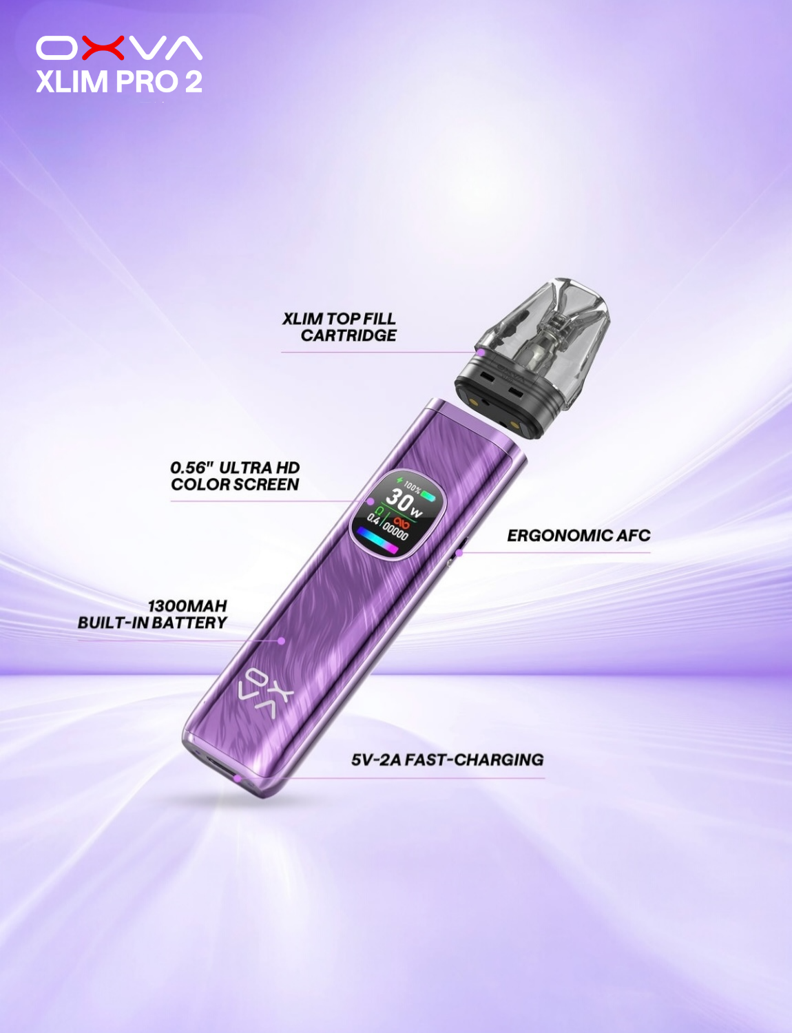 精工版 高端品質 OXVA Xlim Pro 2 Pod 小蠻牛 三代 PRO2 主機套裝 小主機套裝