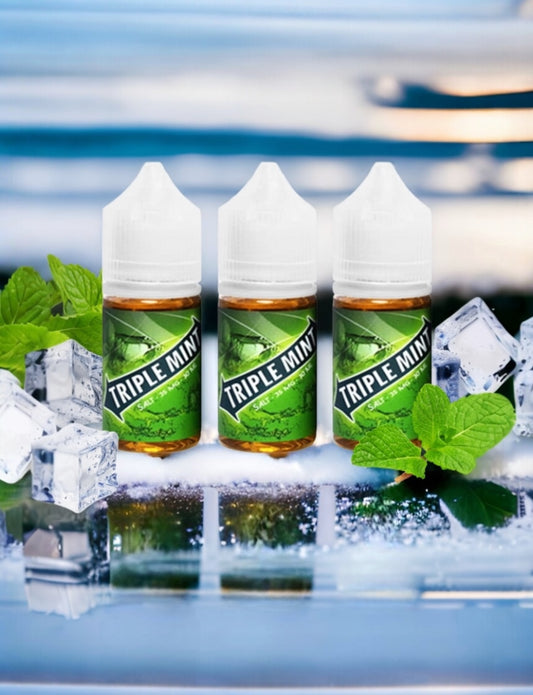 原裝正品  買5送1免運 原裝正品  青箭薄荷 三倍薄荷 30ML 35MG  電子煙 煙油 小煙油  丁鹽