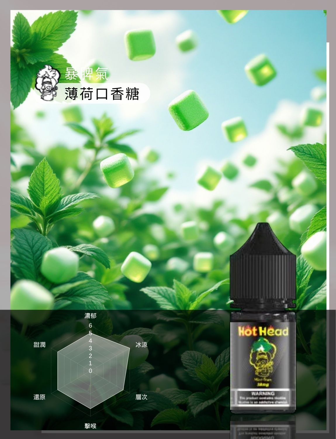 買5送1免運 美國原裝進口 爆脾氣  30ML 35MG 電子煙油 煙油 小煙油