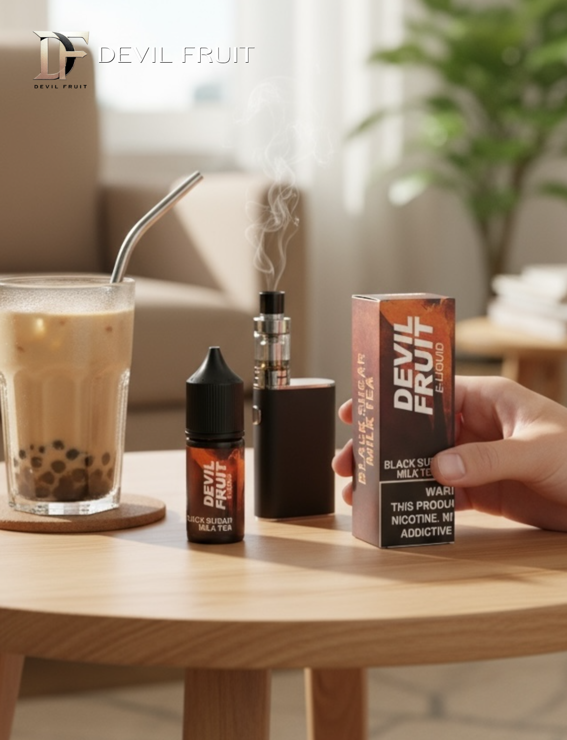 原裝正品 買5送1免運 美國進口 deval fruit 惡魔之吻 30ML 35MG  電子煙油 煙油 小煙油