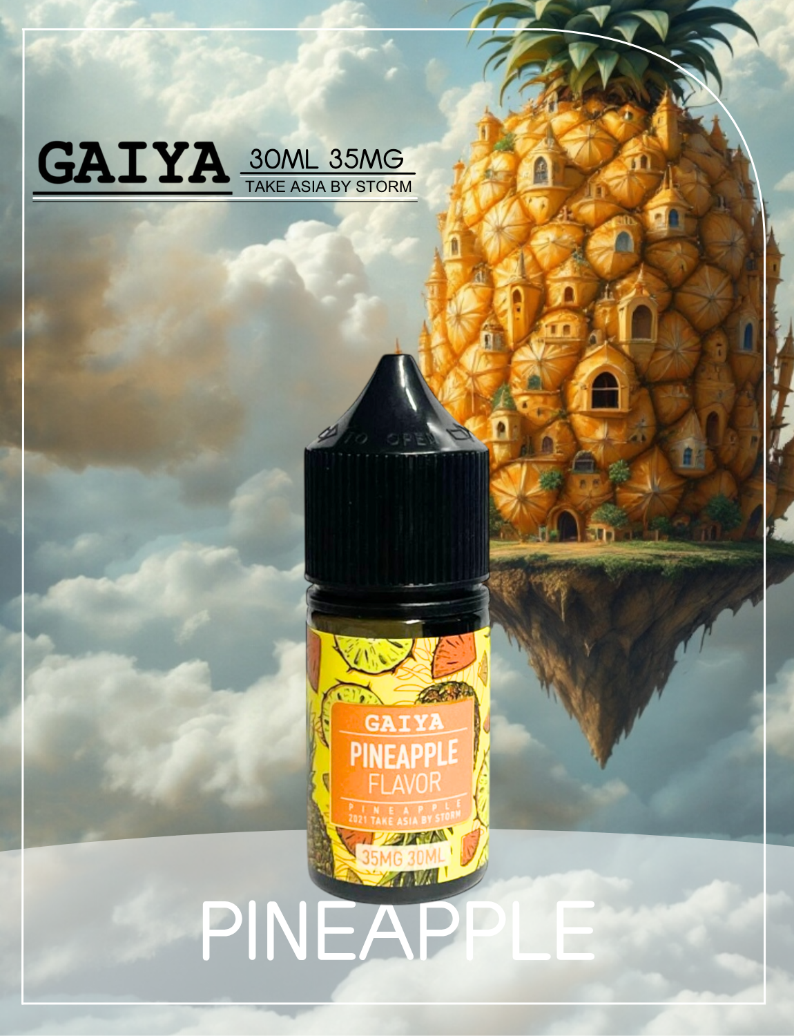 原廠正品 買5送1免運 GAIYA 蓋亞 30ML 35MG  電子煙油 煙油 小煙油  40種口味