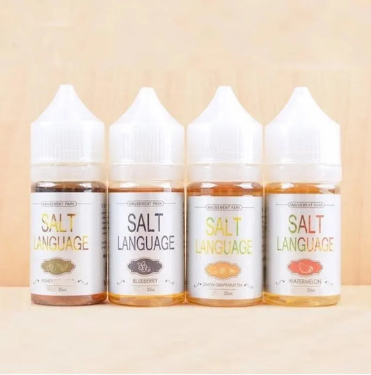 原裝正品 買5送1免運 SALT LANGUAGE  鹽語 30ML 40MG  電子煙油 煙油 小煙油 丁鹽
