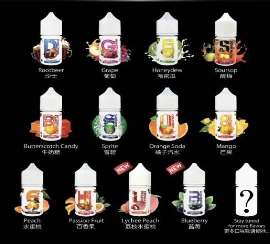 原裝正品 買5送1免運 馬來西亞 LH 雷標正品 30ML 35MG  電子煙油 煙油 小煙油 丁鹽