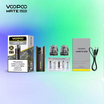 原廠正品 VOOPOO Vmate Pro 2 Pod Kit 1500mAh 30W 高質感  雷雕機身 電子煙