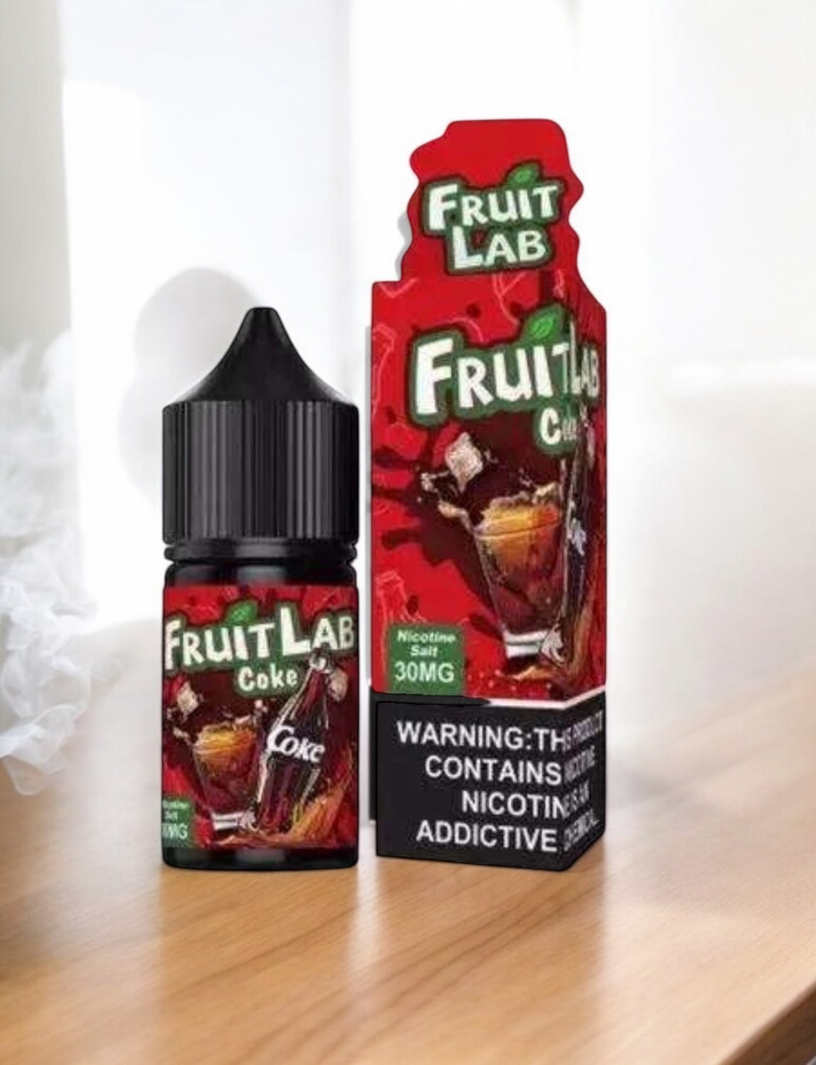 原裝正品 買5送1免運   水果實驗室 超涼感 30ML 30MG  電子煙油 煙油 小煙油