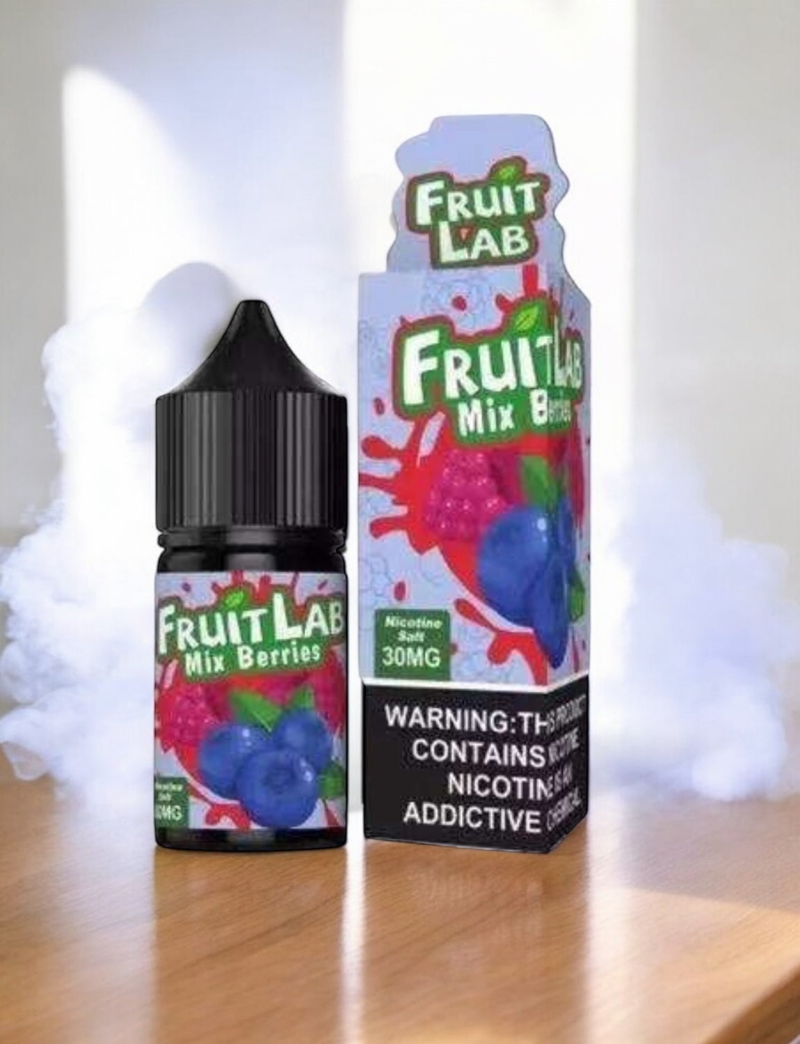 原裝正品 買5送1免運   水果實驗室 超涼感 30ML 30MG  電子煙油 煙油 小煙油