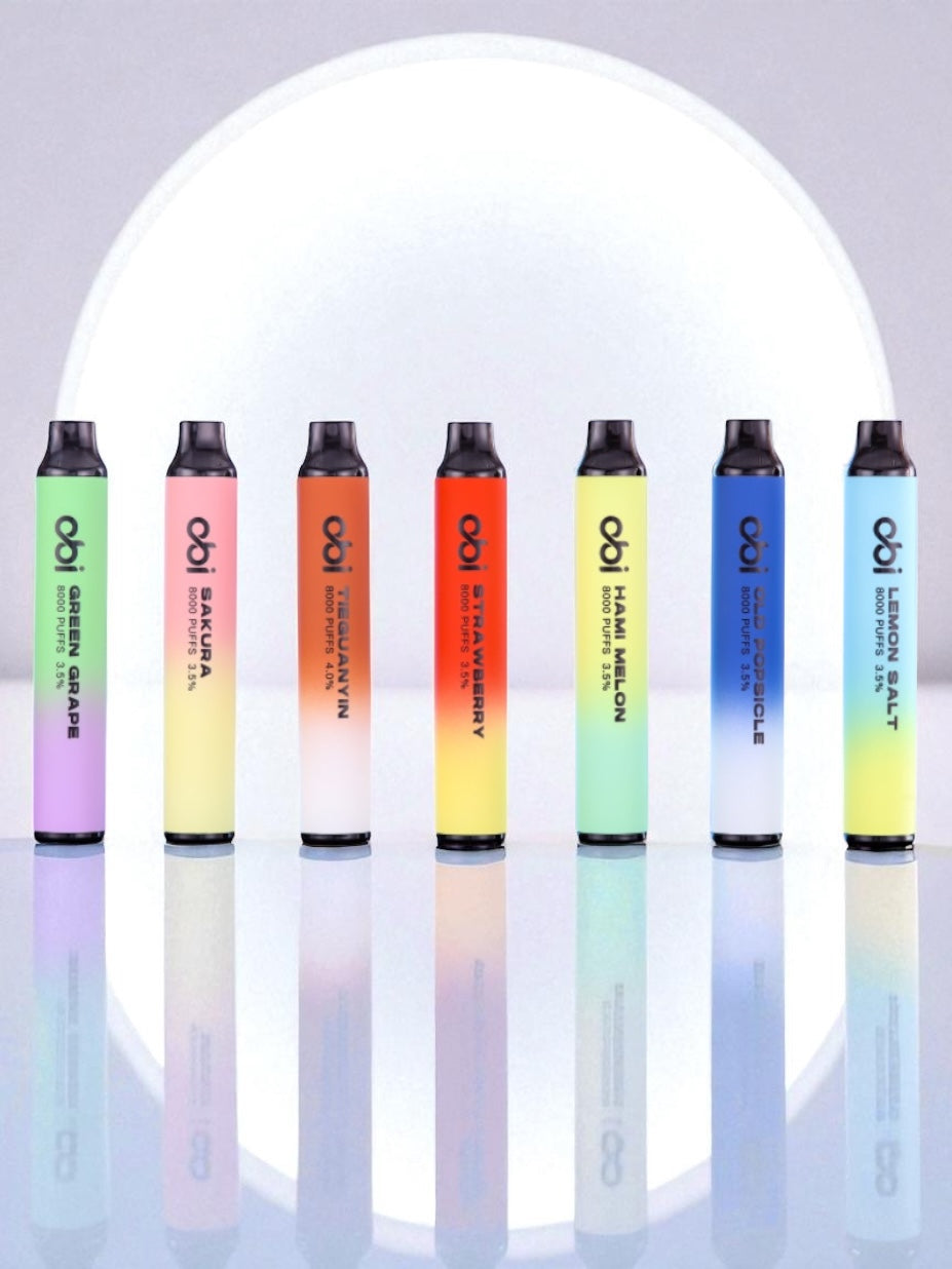 原廠正品 Obi 8000口 一次性 喜八辣 聯名 拋棄式 13ML 大容量 電子煙 小煙 非 ILIA 哩啞 LANA 喜貝 喜八辣 RELX