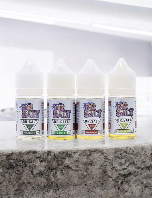 原裝正品 買5送1免運 美國進口 鹽博士 30ML 30MG  電子煙 煙油 小煙油  丁鹽