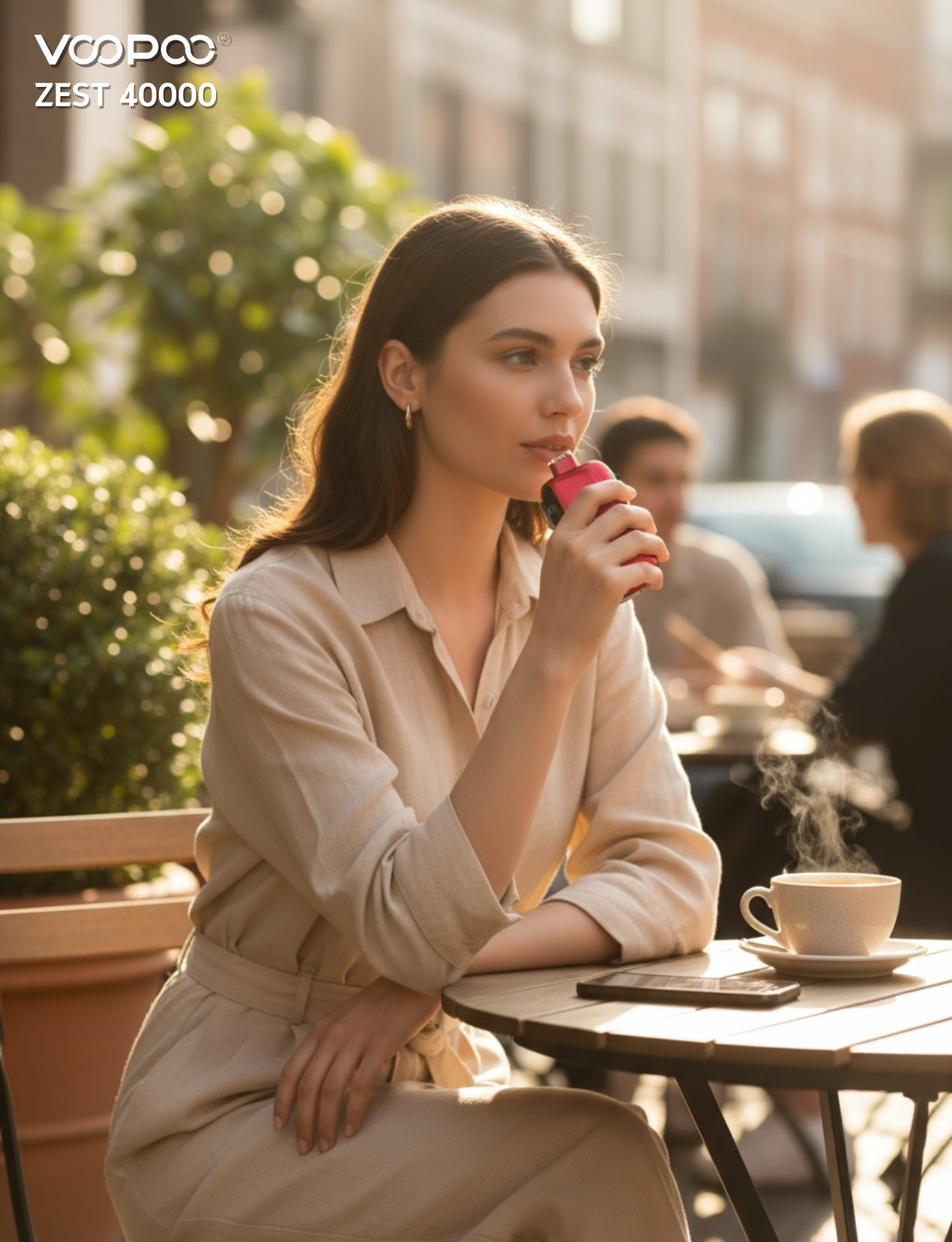 VOOPOO ZEST 四萬口|最強拋棄式口糧  三檔尼古丁調節 可調氣流|一次性  電子煙| 拋棄式 | 可重複充電 | 正品現貨供應