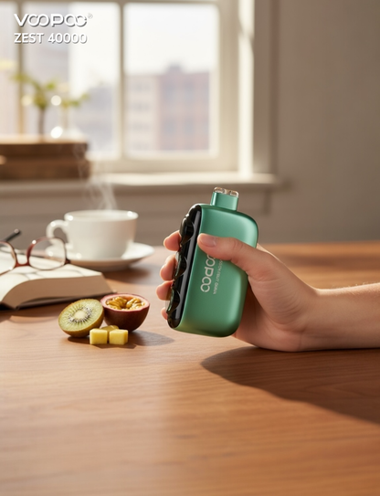 VOOPOO ZEST 四萬口|最強拋棄式口糧  三檔尼古丁調節 可調氣流|一次性  電子煙| 拋棄式 | 可重複充電 | 正品現貨供應