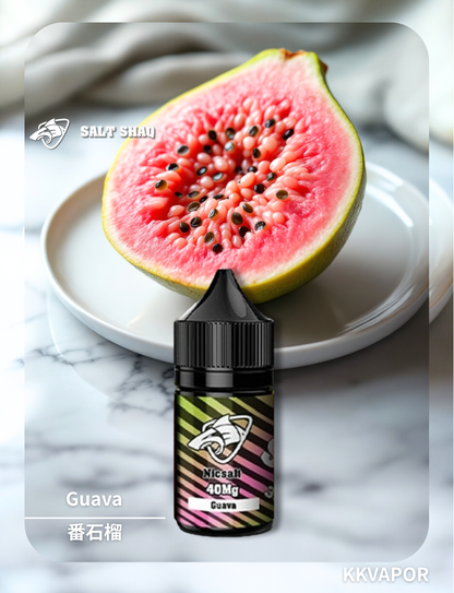 原裝正品 買5送1免運 鯊克 彩鯊 SALT SHAQ 30ML 40MG  電子煙油 煙油 小煙油 丁鹽